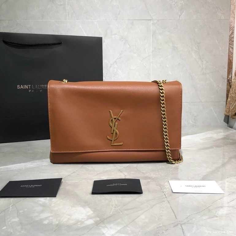 Tony Luxuries SMOOTH LEATHER MEDIUM SUEDE KATE IN YSL AND REVERSIBLE 0715